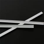 Extruded Plastic PVC Decorative Strip Profile White