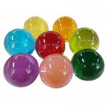 clear transparency colored acrylic ball contact juggling ball for sale