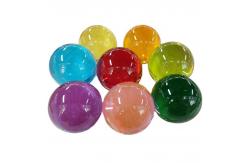 China clear transparency colored acrylic ball contact juggling ball supplier