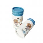 Retailing Paper Kids Towel Cardboard Tube Box Custom Printing for sale