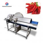 Stainless Steel Vegetable Processing Machine 1.1KW Fruit Cutting Halt Machine for sale