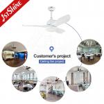 OEM ABS Blades Remote Control Reversible Motor Ceiling Fan With Light