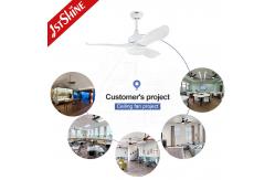 China OEM ABS Blades Remote Control Reversible Motor Ceiling Fan With Light supplier