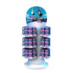 Demountable Metal Cosmetic Display Rack Supermarket Display Rack For Sanitary Pads for sale