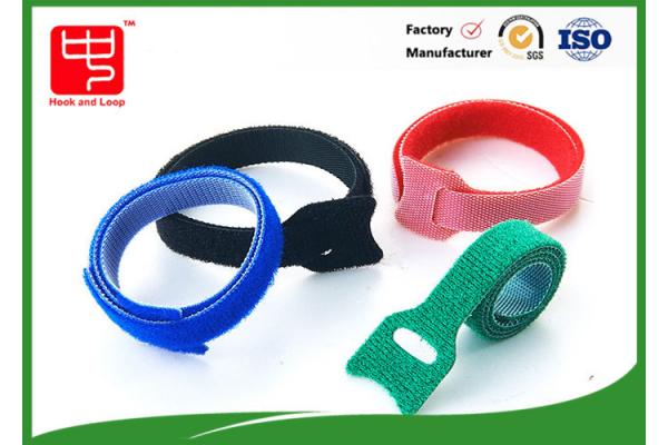 150mm Length T Shape Hook Loop Cable Tie Self - Adhesive Cable Wrap