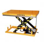 Hydraulic Pump Mobile Heavy Duty Scissor Lift Table 2000kg With Hand Control 1300x850mm for sale