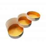 Hot Stamping Surface Handling Customized Luxury Three Layers Round Shape Cylinder Paper Tube for Chocolate Tea in CMYK Color for sale
