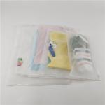 Factory Wholesale Transparent Plastic T - Shirt Clothes Packaging Bag With Sliding Zipper And Hook for sale