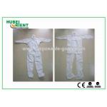 Disposable Coveralls Waterproof Nonwoven/SMS/MP Safety Working Suit With Hood And Feetcover for sale