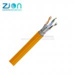 S/FTP LSZH Jacket CAT 8 Network Cable 2000Mhz 40Gbps Copper Conductor NO 7112436 for sale