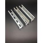 High Strength 41x62 41x41 3m 6m Slotted Plain Unistrut Channel for sale