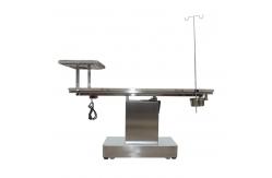 China Stainless Steel Thermostatic Two Way Tilting Veterinary Operation Table supplier