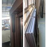 Anti Scratch Aluminium Top Hung Double Glazed Windows ODM