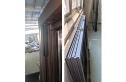 China Anti Scratch Aluminium Top Hung Double Glazed Windows ODM supplier