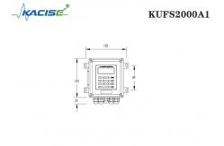 China DN32 - DN6000 Clamp On Water Flow Meter Sensor Wall Mounted Ultrasonic Flowmeter supplier