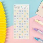 Foil Stamping Custom Paper Stickers 1mm  Hand Account Sticker for sale