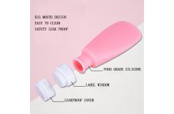 China Multicolor 30ML Silicone Travel Shampoo And Conditioner Bottles supplier