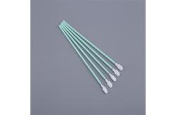 China Polypropylene Handle Polyester Swab , Knitted Fiber Cleaning Swabs Q Tips supplier