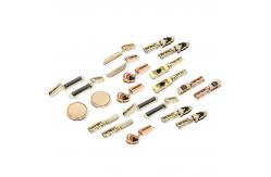 China Jackets Silver Zipper Puller Metal Zinc Alloy Breakproof ISO9001 supplier