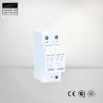 Thermal Plastic Dc Surge Protector Solar , Surge Voltage Arrester IP20 for sale