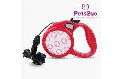 China Size M ABS Plastic 350G Retractable Pet Leash supplier
