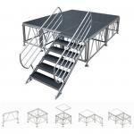 Light Square Aluminum Structure Stage For Event Show for sale