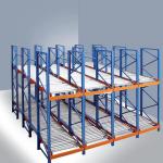Effortless Warehouse Organization with Gravity Racking Storage System for sale