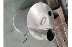 China 250L SUS304L Thickness 3mm Electroplating Tanks With Lid For AgNO3 Reactor supplier