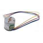 Bipolar Drive 24V Micro Stepper Motor 20mm 2 Phase With Metal Gear for sale