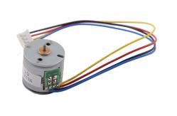 China Bipolar Drive 24V Micro Stepper Motor 20mm 2 Phase With Metal Gear supplier