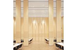 China Sound Proof Movable Partition Walls For Auditorium / Folding Panel Partitions supplier