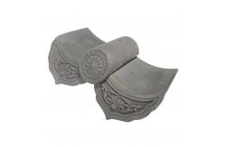 China Durable Matte Grey Clay Roof Tiles Classic China Style With Modern Resilience supplier