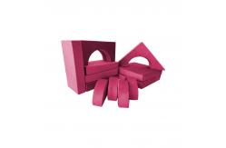 China Polyester Inner Liner 14PCS High Density Foam Foam Play Couch For Playroom supplier