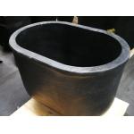 SILICON CARBIDE GRAPHITE SPOUTED CRUCIBLE