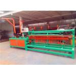PLC Control Chain Link Fence Machine 80mm 100mm Double Wire Twist Strand