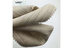China Polyester Uniform Interlining Fabric Lining Stiff And Smooth supplier