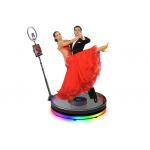 Slow Motion Rotating Video Booth Low Noise 360 Rotating Camera For Party LED Enclosure for sale