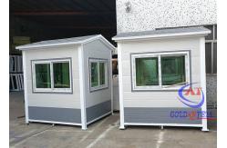 China Luxury Prefabricated Container House Portable Ticket Booth Modular House supplier