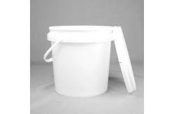 China 8.5L Plastic Food Bucket IML Design For Storage And Utility supplier