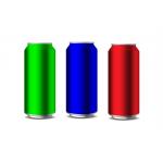 Blank alumium Cans with label customize with high temperature cans12oz for sale
