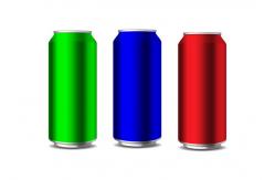 China Blank alumium Cans with label customize with high temperature cans12oz supplier