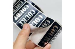 China Printing Foil PET Custom Label Stickers For Business Logo Packaging supplier