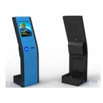 Slim Kiosk Automatic Ticket Vending Machine For Queue System CE , FCC Approval for sale