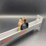 Gold Galvanized 3/4'' Strut Channel Mounted Cushion Clamps for sale