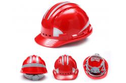 China Mining Industrial PPEs Supply Head Protection Hard Reflective Hat Helmet supplier