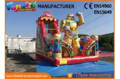 China Outdoor Inflatable Bouncer Slide / Spiderman Action Air Jumping Castle supplier