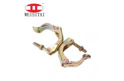 China Q235 En74 Scaffolding Swivel Clips / Clamp 3mm Thick supplier