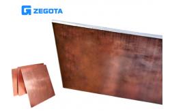 China 0.01-4.0mm Thickness Copper Clad Aluminum Sheet 260-320MPa Tensile Strength supplier