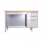 Sturdy Key Lock Multi Drawers RAL Color Steel Executive Desk for sale