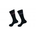 Black Elastane Anti - Bacterial Diabetic Friendly Socks For Unisex Adults for sale